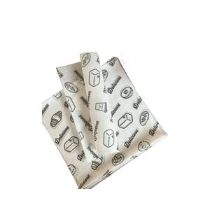 Papier sulfurisé double face enduit de cire, résistant à la graisse, qualité alimentaire, avec logo personnalisé, taille sur mesure, emballé en carton pour le pain - Product Image 3