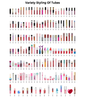 Mini tubes de brillant à lèvres mignons avec porte-clés ours cerise fleuri, contenants vides pour gloss, flacon d'huile à lèvres personnalisable avec logo, vente en gros