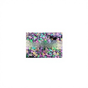 Poudre de paillettes mélangées Série Rêveuse Papillon, Étoile et Cœur, Matériau DIY en résine époxy cristalline, Remplissage de sable fluide, Paillettes peintes - Product Image 1