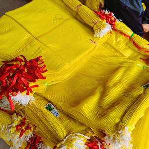 Sacs en filet tissé en PP de haute qualité pour l'emballage de fruits frais, sacs pour bois de chauffage, pommes de terre, <span class=keywords><strong>ail</strong></span>, oignon, légumes - Product Image 4