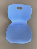 Meubles de salle de classe scolaire chaise en plastique pour étudiants dossier en plastique PP solide et coque de chaise en plastique pour siège