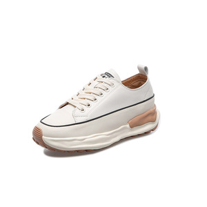 Venta al por mayor de zapatos casuales de <span class=keywords><strong>mujer</strong></span> con diseño plano elevado, nuevos zapatos de punta redonda, zapatos deportivos simples <span class=keywords><strong>y</strong></span> lujosos para <span class=keywords><strong>mujer</strong></span> - Product Image 6