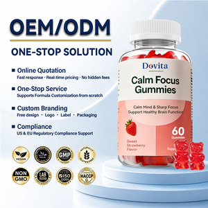 Gomitas de Fosfatidilserina Hechas en Estados Unidos, OEM ODM, Sin Azúcar, para la Concentración, Marca Privada, Fábrica de Suplementos para la Salud Cerebral - Product Image 1