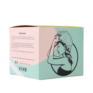 Eco-friendly Wheat Straw <b>Scalp</b> Massager Shampoo <b>Brush</b> Hair <b>Scalp</b> Scrubber <b>Brush</b> - Product Image 6