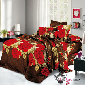 Ensemble de draps de lit 3-en-1 en microfibre, fabrication économique, 3 pièces, taille Queen, prix bas, parure de lit, drap de lit - Product Image 4