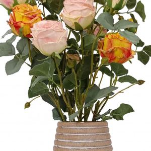 Rosa de Terciopelo Artificial en Oferta, Flor Individual para Decoración de Interiores, Exteriores, Bodas y Hogar - Product Image 5