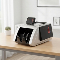 Compteuse de billets de banque turque de qualité professionnelle avec détection UV/MG, vitesse de comptage de 900 pièces/min, compteur de ligne Chine