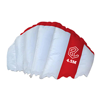 Nouvelle arrivée 2026 Parawing Foil Aile gonflable pour foil Package 4.5M² pour le foil en aval, les sports nautiques, le surf et le kitesurf