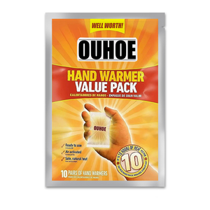Ouhoe Amz en promotion hivernale : Chauffe-mains jetables et réutilisables auto-chauffants, patchs chauffants pour les mains et les pieds, OEM ODM - Product Image 1