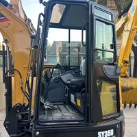 Mini-excavatrice SANY SY35u d'occasion d'origine chinoise à bas prix, 3,5 tonnes, avec pelle, excavatrice sur chenilles Sany 35U, machine d'occasion à vendre