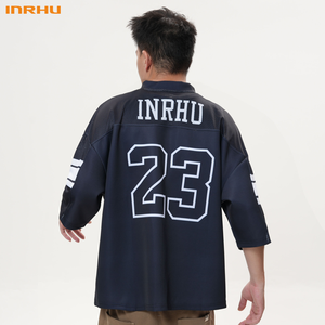 Maglia da Football Americano di Alta Qualità in Rete, Uniforme da Rugby Cucita, Direttamente dalla Fabbrica - Product Image 4