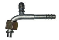 Raccord de climatisation automobile RETEKOOL en aluminium, 180 degrés, avec joint torique, raccord de tuyau Beadlock, R134a # 5 # 6 # 8 # 10 # 12