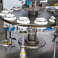 Machine de remplissage et de scellage de tubes entièrement automatique et de haute précision, personnalisable en usine, avec PLC et engrenages, pour crème pour les mains, gel et pommade