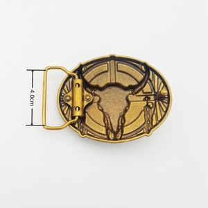 Boucle <span class=keywords><strong>de</strong></span> ceinture en alliage <span class=keywords><strong>de</strong></span> style western cowboy, avec motif <span class=keywords><strong>de</strong></span> croix gothique, <span class=keywords><strong>de</strong></span> <span class=keywords><strong>cheval</strong></span>, <span class=keywords><strong>de</strong></span> dôme ovale et <span class=keywords><strong>de</strong></span> défilement, pour usage commercial, cadeau, accessoire <span class=keywords><strong>de</strong></span> bijouterie - Product Image 3