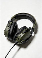 Headset Taktis NH12 Peredam Kebisingan Aktif, Kesadaran Situasional, Tahan Air IP67, Mikrofon Boom, Daya Tahan Baterai 15-20 Jam untuk Dua Orang