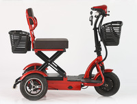 Best-seller Tricycle électrique pliable léger Scooter électrique pour adultes