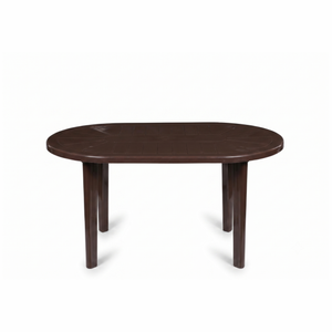 Mesa de Centro de Madera Compacta y Redonda, Diseño Moderno y Resistente, Acabado Natural para Sala de Estar u Oficina en Casa - Product Image 1