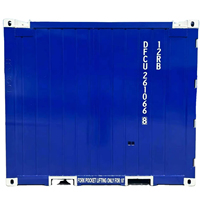 Conteneur frigorifique offshore DFC de 10 pieds aux dimensions personnalisées pour la logistique et le transport maritime, norme DNV