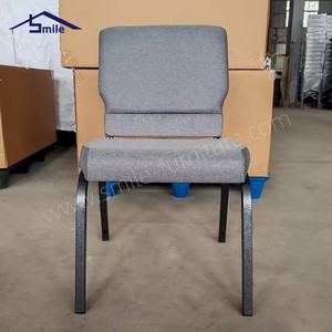 Chaise <span class=keywords><strong>de</strong></span> <span class=keywords><strong>théâtre</strong></span> commerciale <span class=keywords><strong>de</strong></span> qualité supérieure en métal, empilable et rembourrée, idéale pour auditoriums, écoles, hôtels et églises – Offre spéciale - Product Image 3