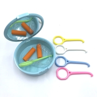 Outil de retrait d'aligneurs orthodontiques invisibles en plastique coloré, emballage individuel