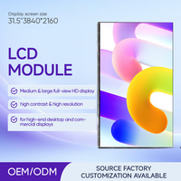 Pabrik Langsung Menjual Modul LCD TFT IPS Giantpower 31,5 Inci Kontras Tinggi Resolusi Tinggi Resolusi 4K Lampu Latar LED Putih