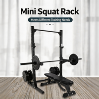 Mini-rack de musculation personnalisable en acier inoxydable – Cadre d'entraînement multifonctionnel pour triceps et entraînement de force du corps entier
