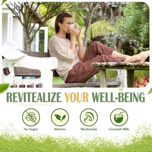 OEM/ODM, Marca Privada, Extracto de Café de Matcha y Hongos Orgánicos Saludables en Polvo para Adultos - Mejora la Inmunidad y la Memoria - Product Image 6