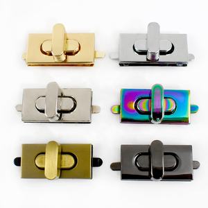 Deepeel BF451-hebillas giratorias rectangulares para bolsos, accesorios para bolsos, cierre de mano, 35x17mm - Product Image 1