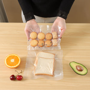 Bolsa Transparente Resistente al Calor, de Grado Alimenticio, con Cierre, Impresión Digital y Relieve, Apta para Congelador, para Papas Fritas y Sushi - Product Image 2