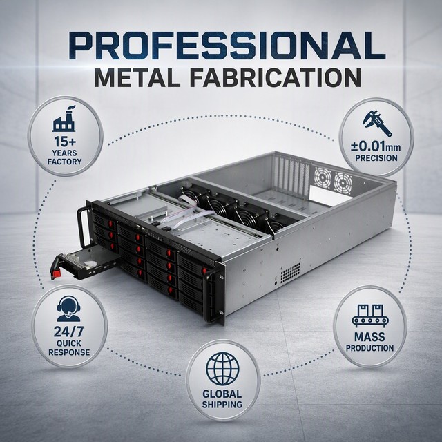 Silent Liquid Cooling Server Rack AI Server Chassis with Liquid Cooling Data Center Thermal Management Metal Stamping