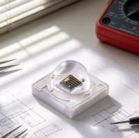 Émetteur LED IR SMD 3535 940nm haute puissance, montage en surface, diode électroluminescente infrarouge, base en céramique avec lentille en silicone