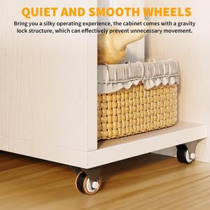 White <strong>Foldable</strong> <strong>Desk</strong> with Drawer and Storage Shelves. Compact Design Fits Home Office, Study, Gaming, <strong>Small</strong> Apartments Perfectly - Product Image 3