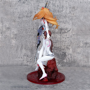 Nuevas figuras de anime OEM personalizadas de PVC de 26 cm, Pretty Soldier, juego de rol, dos chicas en postura de pie, <span class=keywords><strong>Asuka</strong></span> Langley Soryu, <span class=keywords><strong>Evangelion</strong></span> - Product Image 4