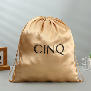 Eco-friendly Custom Logo Cotton Gift Storage Bag Reusable Organic Cotton Linen Muslin <b>Drawstring</b> <b>Pouch</b> <b>Drawstring</b> Storage Bag - Product Image 4