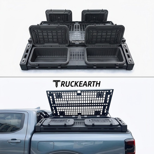 โรลบาร์สแตนเลสสำหรับรถกระบะ ฟอร์ด โตโยต้า จีเอ็มซี แรม ชาร์ค เชฟโรเลต 4x4 อุปกรณ์ตกแต่งรถออฟโรด - Product Image 1