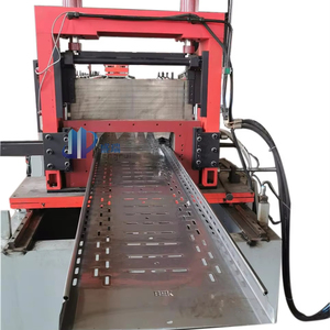 जस्ती लोहा स्टील शीट पंचिंग छेद केबल ट्रे कोल्ड रोल/रोलिंग फॉर्मिंग/पूर्व बनाने की मशीन - Product Image 1