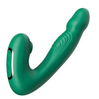 Vibradores de Silicona Realistas 3 en 1 para Mujeres, 6 Modos de Lamido de Lengua, 10 Modos de Vibración, 8 Modos de Estimulación del Punto G, Juguetes Sexuales para Adultos para Mujeres