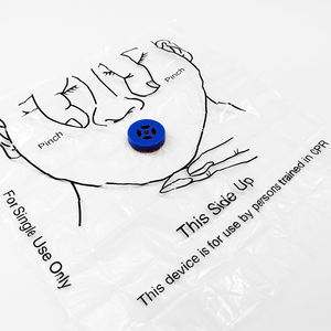 Logo personalizzato usa e getta per scudo viso con tasche personalizzate di emergenza CPR forniture mediche di emergenza - Product Image 2