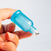 Emballage cosmétique de 10ml avec logo personnalisé bouteille de parfum huile essentielle transparente rouleau en verre bouteille en verre à rouleau