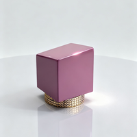 Nuevo diseño al por mayor Galvanoplastia Zamac Tapa 15mm Zamac Perfume Tapa