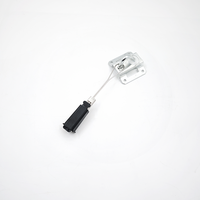 Abrazadera de tensión para cable plano FTTH, de acero inoxidable SS201 SS304, abrazadera de anclaje para montaje en poste, para cable de fibra plana de 2-8 mm