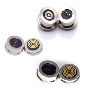 Cổng kết nối Pogo DC DIN 2 chân đực/cái mạ niken cao cấp CZX 8mm, đạt chuẩn IP66, gắn PCB, kết nối từ tính - Product Image 3