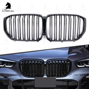 ABS Gloss Black Auto Accessories Front Bumper Grille For Bmw X5 G05 2019+