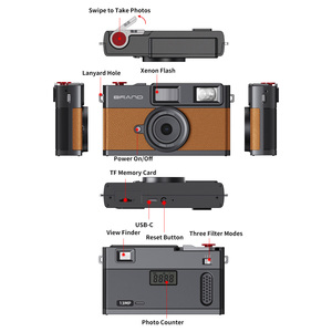 Nouvel appareil photo numérique vintage sans écran 13MP de qualité supérieure, vente en gros d'usine, cadeaux de Noël pour promotion de fêtes - Product Image 6