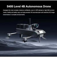 Drone d'intérieur autonome de mesure de température par imagerie thermique S400T avec vision et IA