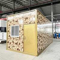 Maison conteneur préfabriquée pliable prête à être expédiée, design moderne, pour hôtel/villa/entrepôt, garantie 5 ans