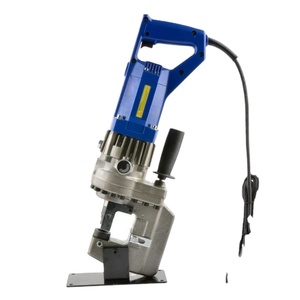 Machine à perforer les trous et à poser les œillets en métal miniature personnalisée, perforatrice automatique électrique portable hydraulique - Product Image 1