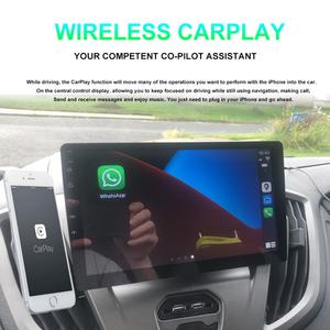 Radio para Auto con Android 13 y Voz AI para Ford Transit Custom 2013-2016, Reproductor Multimedia de Video, Estéreo, GPS, Dispositivo Inalámbrico CarPlay de 9 Pulgadas - Product Image 3