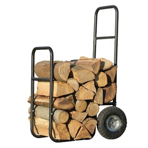 <span class=keywords><strong>Chariot</strong></span> à bûches à <span class=keywords><strong>bois</strong></span> pour extérieur et intérieur pour ensembles et accessoires de cheminée - Product Image 2