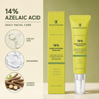 Gel anti-acné réparateur rapide et efficace pour cicatrices d'acné, élimination des taches, réduction des pores, 14% d'acide azélaïque, crème pour le visage contre l'acné